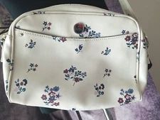 NICOLE MILLER Women's Boho Floral Print Pockets Hobo Crossbody Strap Purse