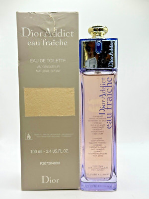 DIOR ADDICT EAU FRAICHE BY CHRISTIAN DIOR 100ML EDT VINTAGE SPRAY (NEW WITH BOX)