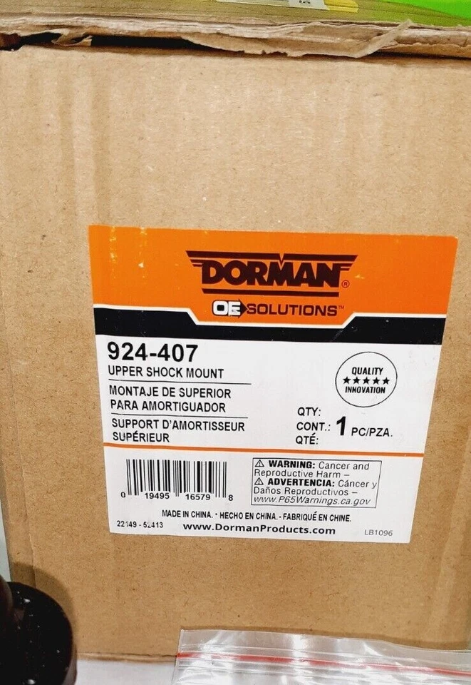 Ford F-150/F-250/F-350 suspensión amortiguador montaje conductor o pasajero 1990-1997 Foto 2 de 3