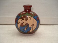 Tabatière Secouette  Ancienne en Céramique LOUIS ÉTIENNE DESMANT