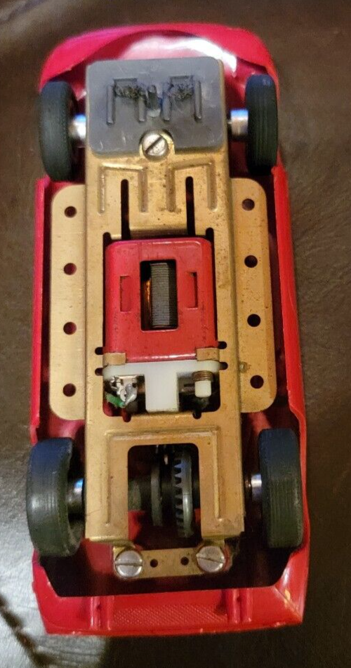 Vintage Electric Slot Car/ Sports Car Red all Tires (untested) eBay