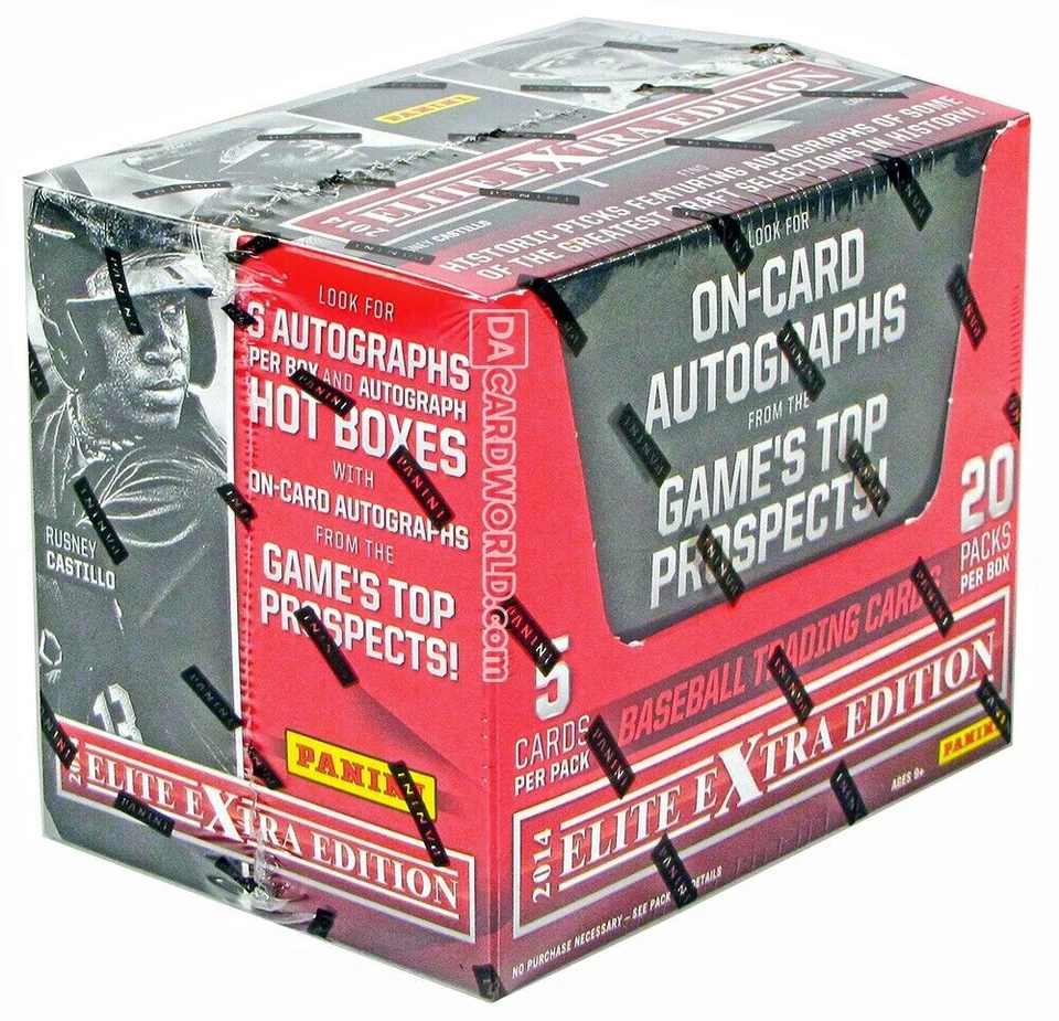 2014 PANINI ELITE EXTRA EDITION BASEBALL SEALED HOBBY BOX! 6 AUTOS PER BOX! - Image 4 of 4