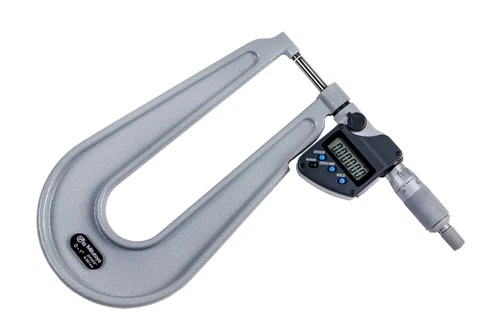 Mitutoyo 389-351-30 - Digimatic Sheet Metal Micrometer F-F 0"- 1"/25mm SPC IP65