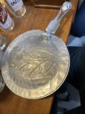 VINTAGE Trade Continental Mark silverlook 505 Hand Wrought Silent Butler