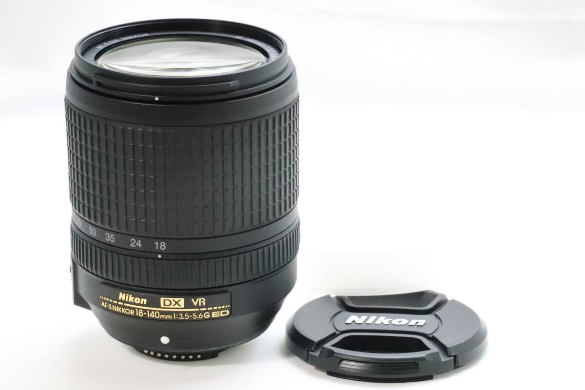 Near Mint Nikon NIKKOR 18-140mm f/3.5-5.6G AF-S ED VR Zoom Lens 