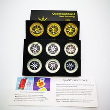 12x Quantum Anti Radiation Shield 5G EMF Protection Phone Laptops Stickers 2024