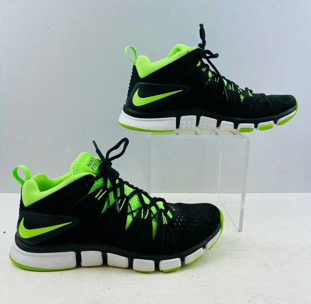 Men's Nike Free Trainer Lime Green/ Black Lace- Up Athletic Shoes Size: 8.5 | eBay