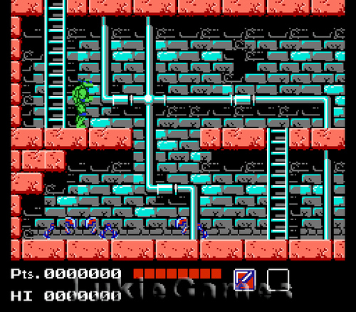 Teenage Mutant Ninja Turtles - Juego Tmnt NES Nintendo - Imagen 4 de 5