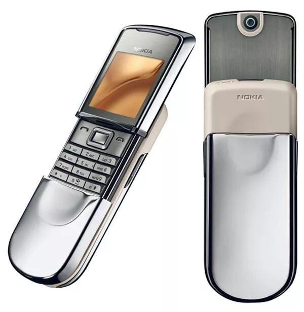 ノキアNOKIA　スライド式プレミアム携帯『8800 Sirocco Gold』 LUXURY NOKIA 8800 Sirocco Gold 8800d LV Edition RM-165