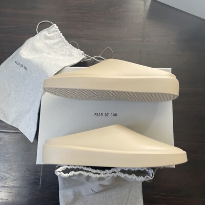 fear of god california slide Color :Almond Made In Italy | eBay