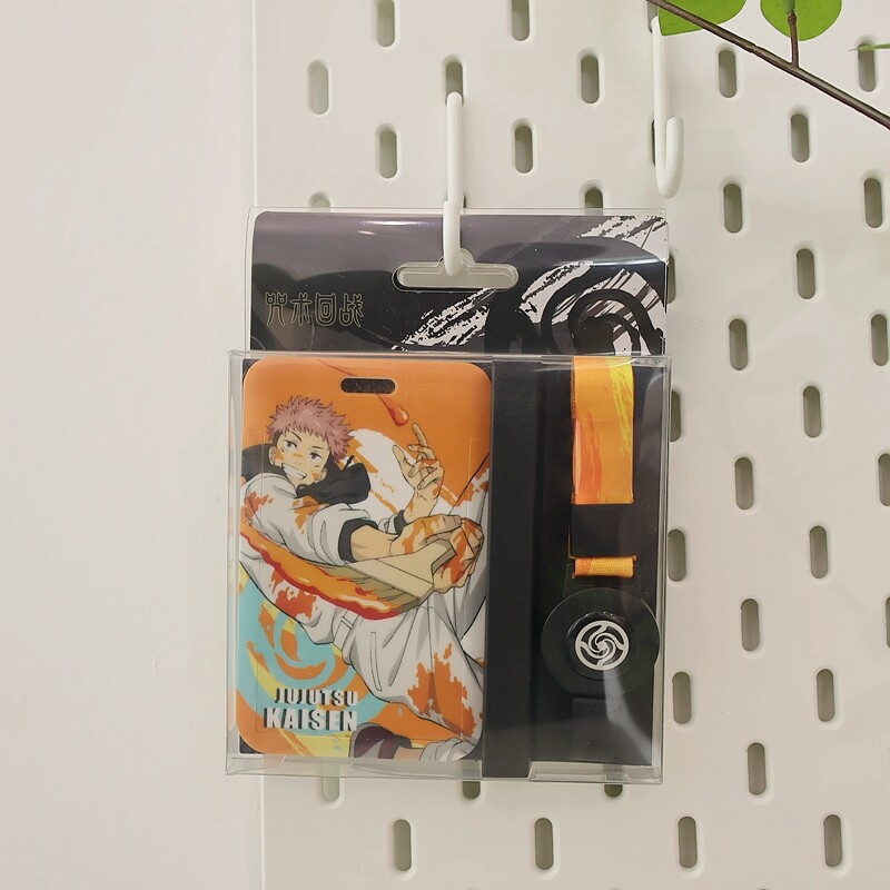 Anime Jujutsu Kaisen Itadori Yuji Subway Bus Card Protective Case