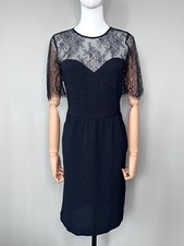 Elegant Women’s Black Lace Dress - Medium, New with Tags - Original Price $340