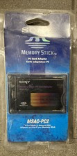 Sony PCMCIA Memory Stick Reader MSAC-PC2 027242557222