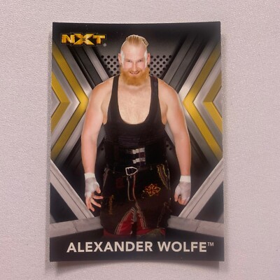 Alexander Wolfe 2017 Topps WWE NXT #3 Axel Tischer