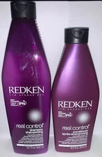 Redken Real Control Shampoo 10.1oz and Conditioner 8.5oz Set NEW!