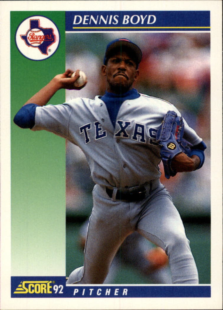 1992 Score #531 Dennis Boyd - NM