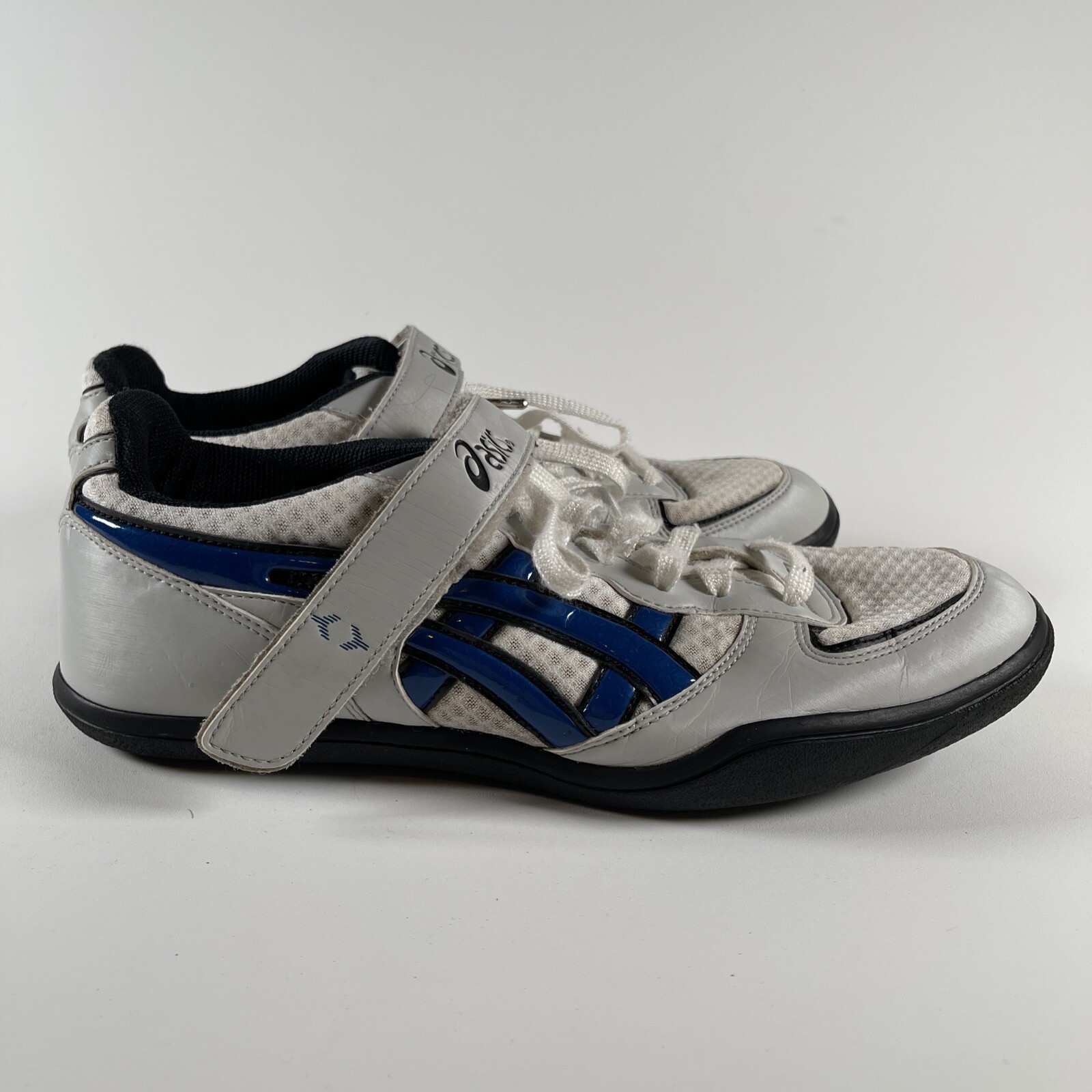 Asics Hyper Throw Men’s Discus Shoes Mens Size 9 Blue White HN501