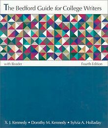 The Bedford Guide for College Writers With Reader von Ke... | Buch | Zustand gut