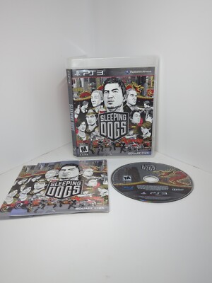 Sleeping Dogs PS3 Sony PlayStation 3, 2012 CIB COMPLETE With Manual TESTED