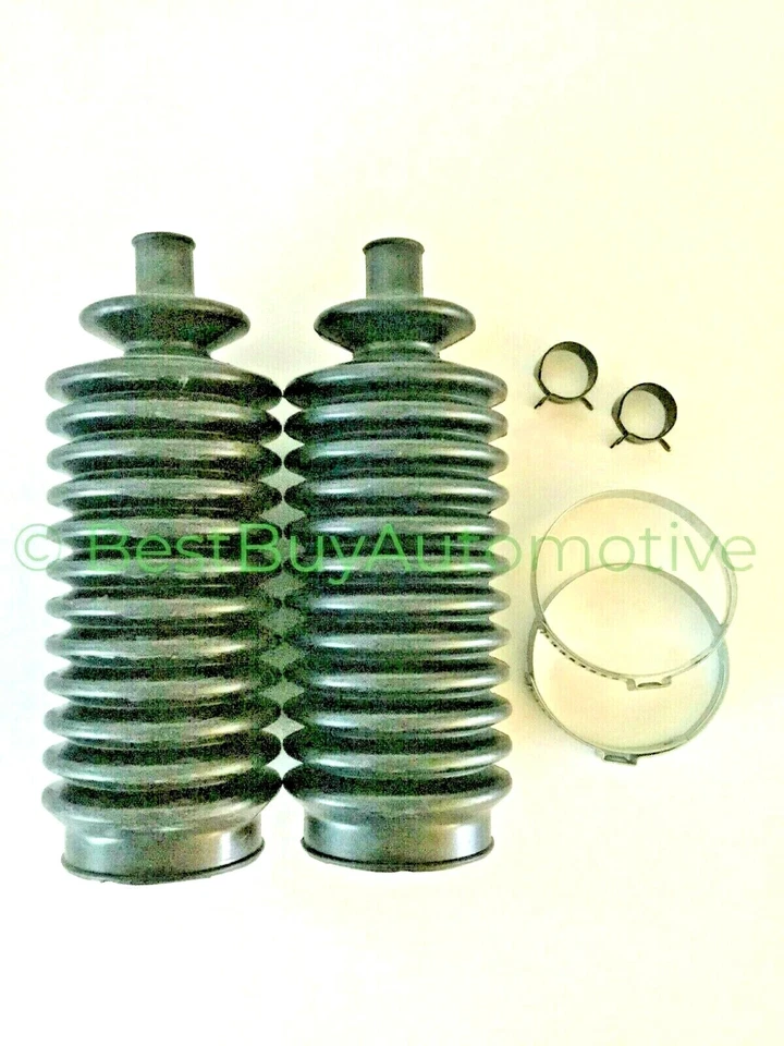 Rack & Pinion Bellow/Boot -6 PIECE KIT-2 Boots 4 Clamps Fits: Subaru Forester - Image 2 of 2