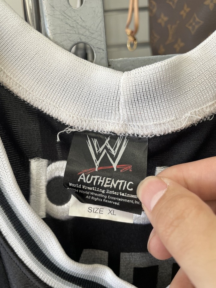 Vintage y2k 2004 John Cena Chain Gang jersey XL Exclusive USA Release