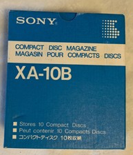 SONY XA-10B - 10 Disc Magazine CD Cartridge, Disc Auto Changer New Open Box X2