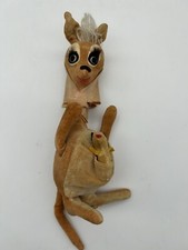 Vintage Dream Pets Kangaroo plush 1961 10  