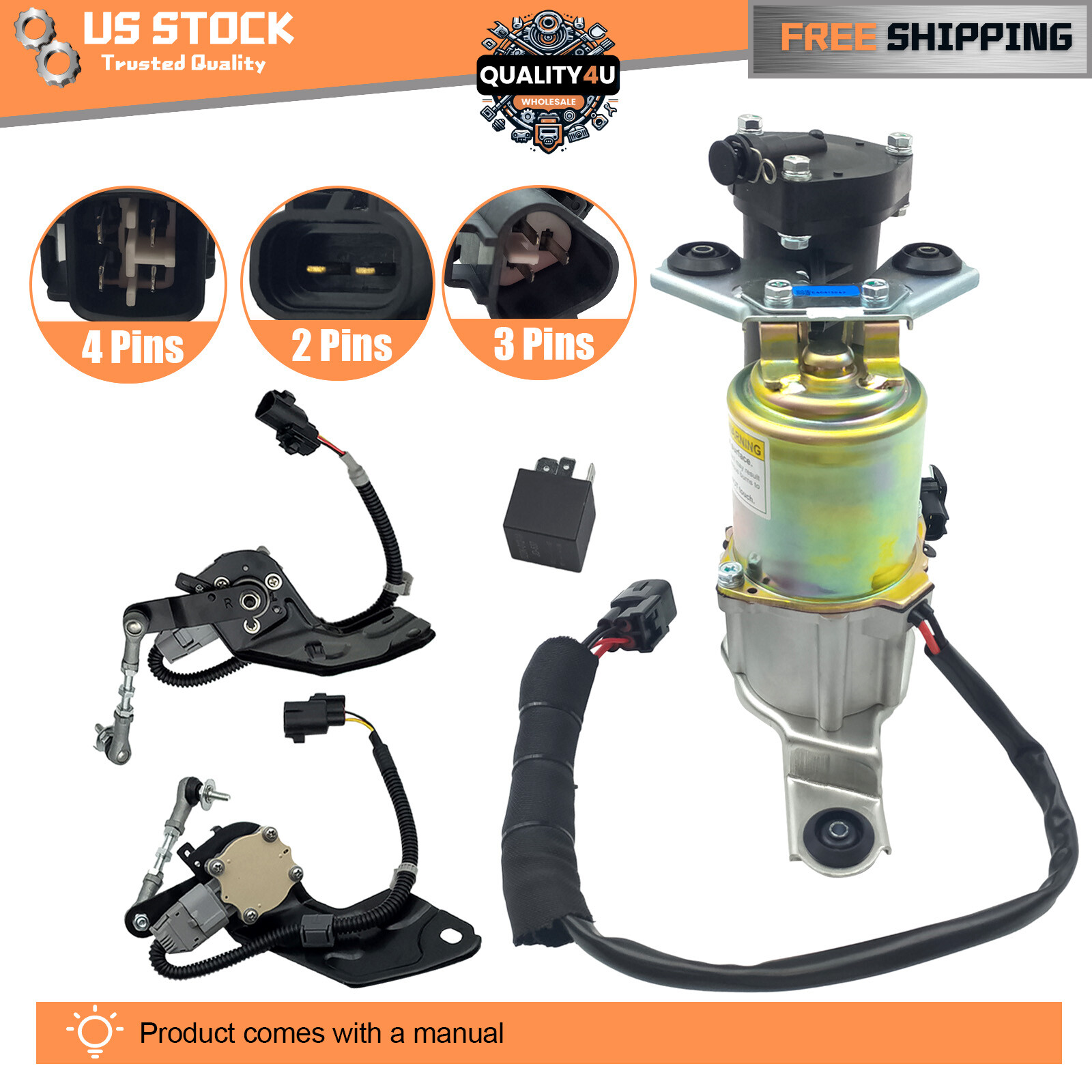 For Toyota 4Runner Lexus GX470 4.7 03-09 48910-60020 Compressor Sensor Kit