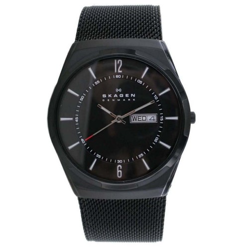 Bracelet Silicone Noir Skagen Original 24mm - Pour Montres 435XXLTBRB/DRD, Neuf Avec étiquettes