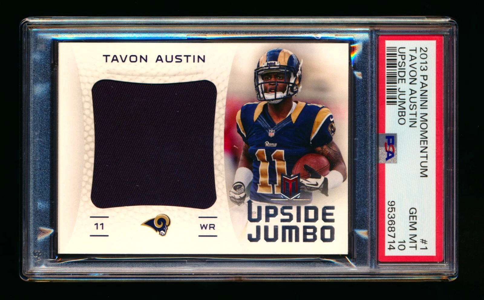 Tavon Austin Panini Momentum Upside Jumbo #1 Base
