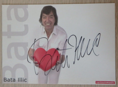 Autogramm deutscher Schlagersänger Bata Illic 2008 (115424)