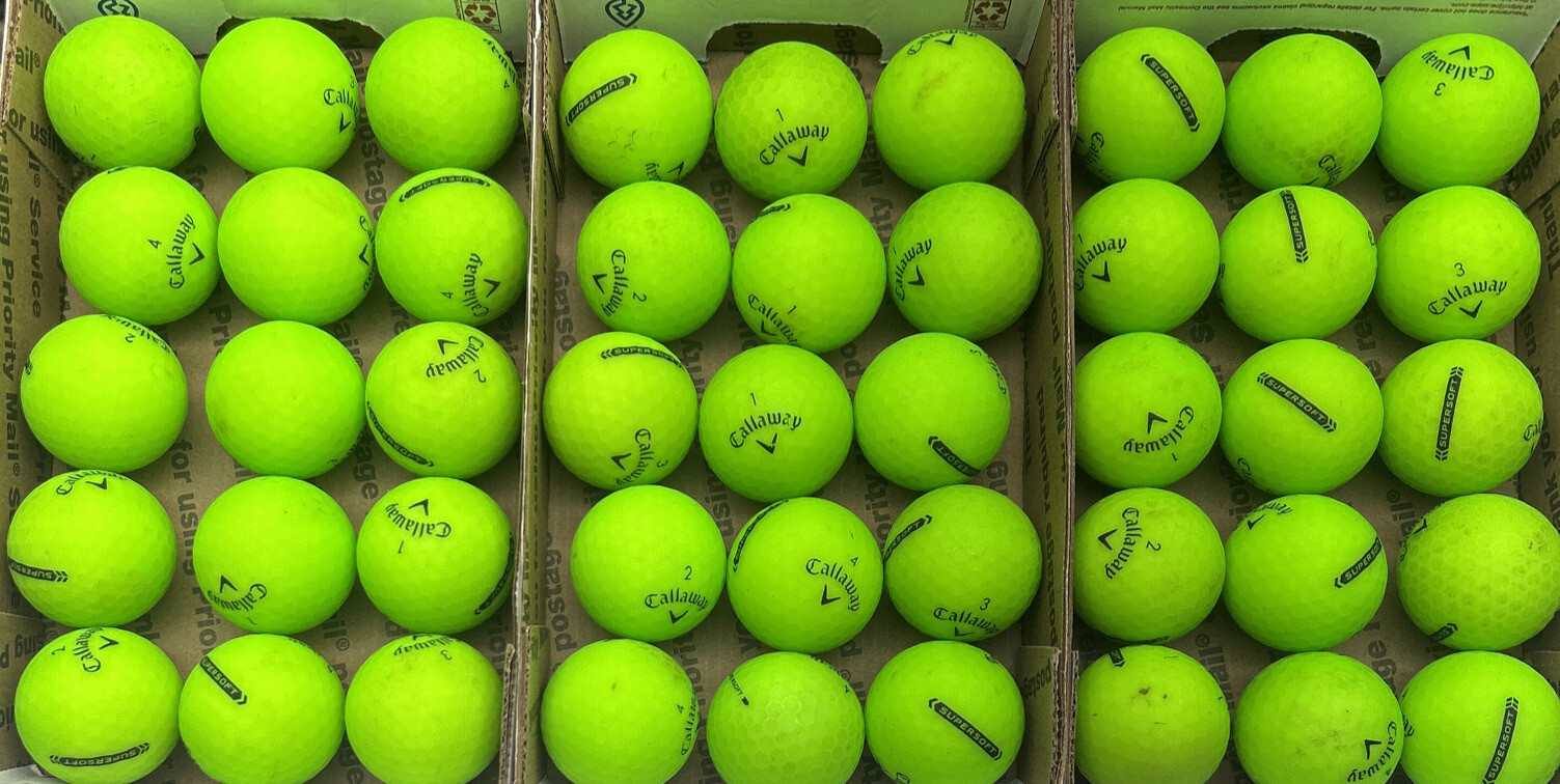 Callaway Supersoft Golf Balls Matte Green 4A 36 Pack eBay