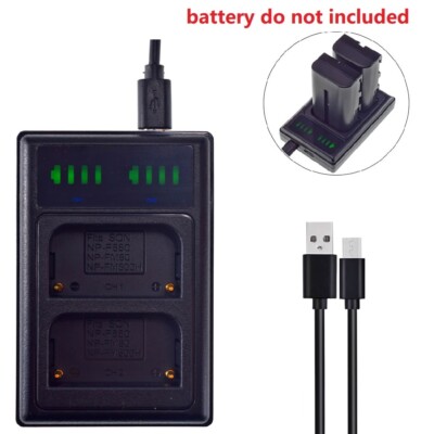 LED USB Dual battery charger for Neewer CN-160 LED Video Light