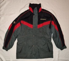 NICE Vintage Descente Green Red Black ski Jacket 90s Mens Large L