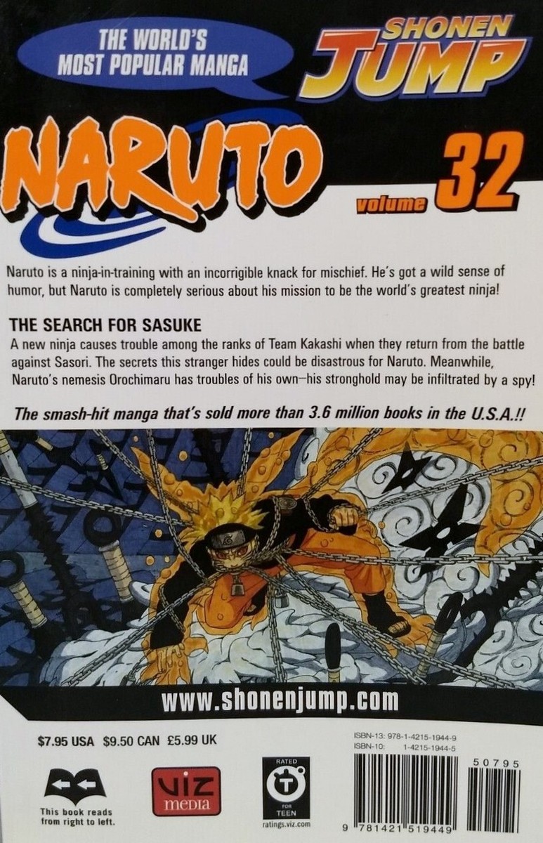 Naruto, Vol. 32 by Masashi Kishimoto (2008, Trade Paperback) | eBay