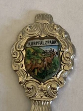 Vintage Souvenir Spoon Collectible. Germany Kurpfalzpark