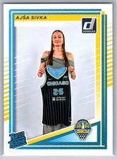 2025 Donruss WNBA Ajsa Sivka Rookie #93 Chicago Sky