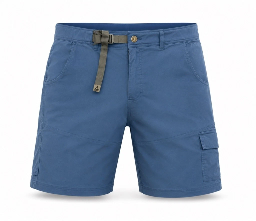 Gerry Mens Cargo Hiking Shorts Size 40 Blue Nylon Stretch Outdoor Utility Trail