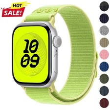 Nylon Sport Loop Band Strap for Apple Watch 11 10 9 8 7 6 5 SE 40-49mm Ultra 3 2