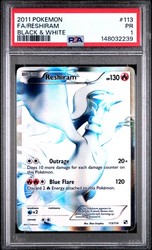 Reshiram 113/114 Black & White Full Art Ultra Rare Holo