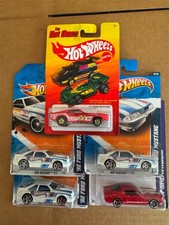 Hot Wheels The Hot Onesracingshowroom Ford Mustang Lot Of 5 P23