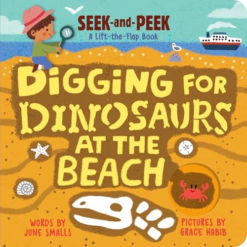 Digging for Dinosaurs At the Beach: An Interactive Lift the Flap - Image 3