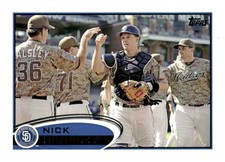 2012 Topps #312 Nick Hundley