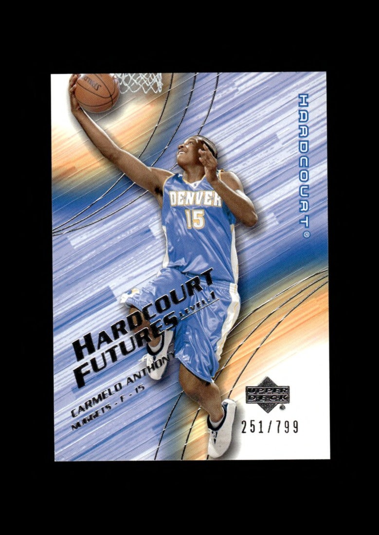 2003-04 Upper Deck Hardcourt: #130 Carmelo Anthony /799 RC NM-MT OR BETTER