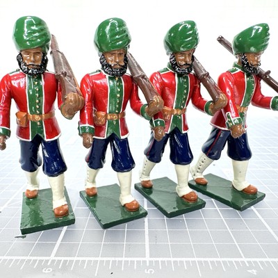 Figurine King & Country – Soldat Sikh Tireur Couché – Ludiana – RETIRED (1:32)