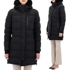 Moose Knuckles WATERSHED Hooded Long Down Jacket M32LP222S 305 66120414