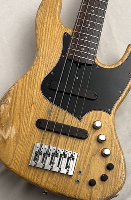 Xotic XJ-1T 5ST ASH/R -VINTAGE NATURAL/HEAVY Aged LACQUER- Used Bass Guitar 2023
