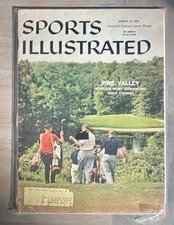 8/25/58 RARE Sports Illustrated Magazine Pine Valley Golf