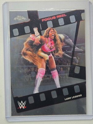 Lash Legend 2026 Topps Chrome WWE #FR-26 Focus Reel Insert Trading Card