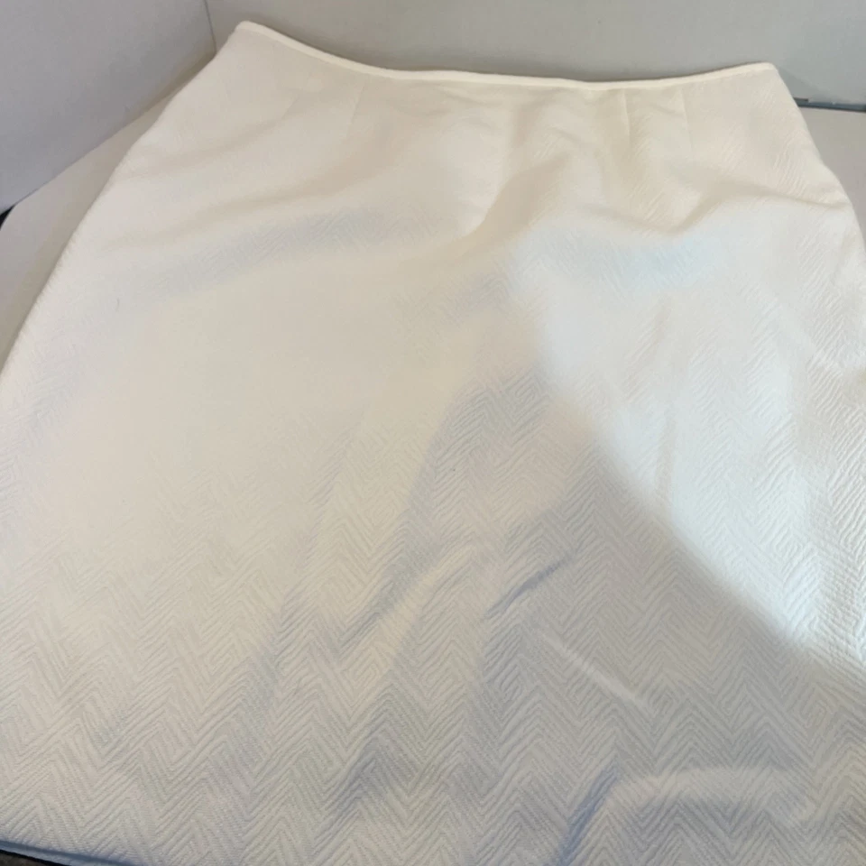 Traje falda blanca de 2 piezas Le Suit para mujer talla 16 vintage Foto 2 de 4